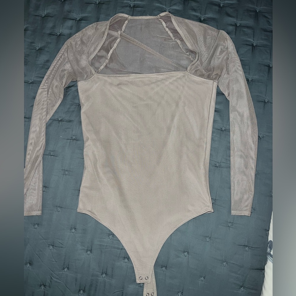 Abercrombie & Fitch Soft A&F Collection mesh bodysuit